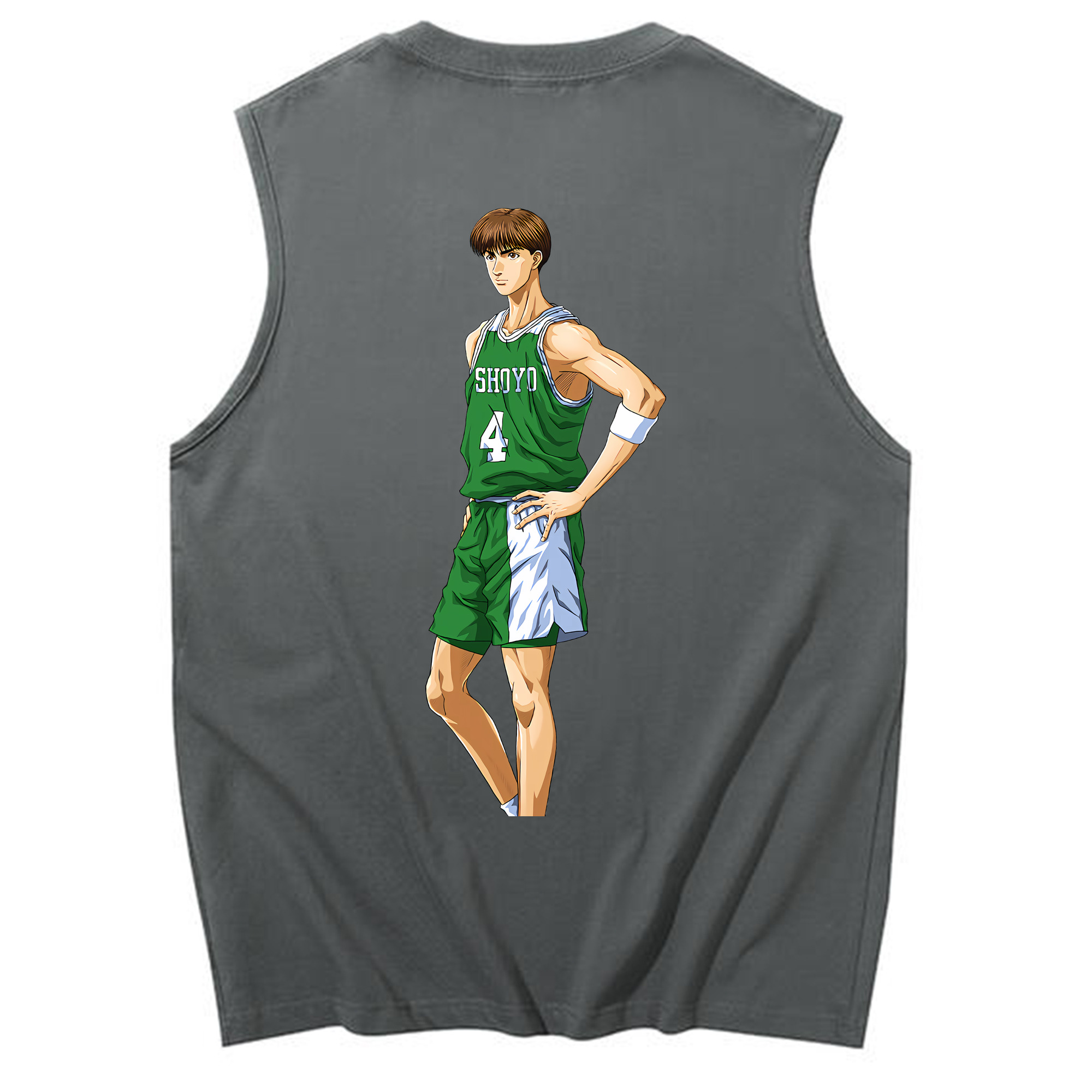 （画像用） SLAM DUNK／スラムダンク コットン100％タンクトップ（背面プリント）